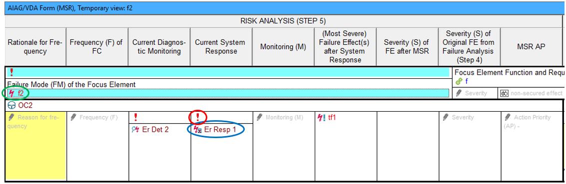 AIAG/VDA MSR Form 1